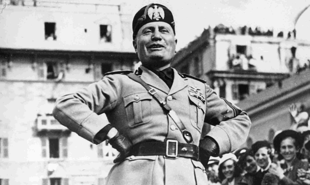 Mussolini, May 1938